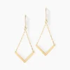 Histoire d'Or Boucles D'oreilles Pendantes Ella Or Jaune Clearance