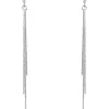 Histoire d'Or Boucles D'oreilles Pendantes Yalle Argent Blanc Best
