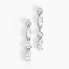 Histoire d'Or Boucles D'oreilles Pendantes Argent Blanc Shiny Nights Oxyde Discount