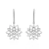 Histoire d'Or Boucles D'oreilles Pendantes Italane Or Blanc Diamant Sale