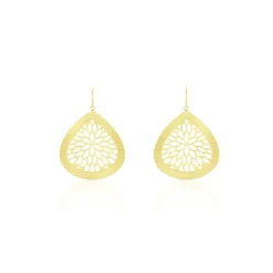 Histoire d'Or Boucles D'oreilles Pendantes Acier Doré Iwona Clearance