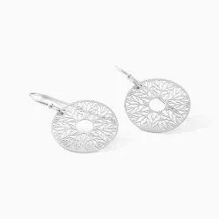 Histoire d'Or Boucles D'oreilles Pendantes Lauretta Argent Blanc Outlet