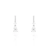 Histoire d'Or Boucles D'oreilles Pendantes Eowyn Argent Blanc Oxyde De Zirconium Discount