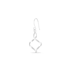 Histoire d'Or Boucles D'oreilles Pendantes Louison Argent Blanc Sale