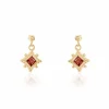 Histoire d'Or Boucles D'oreilles Pendantes Bobbie Plaqué Or Jaune Oxyde De Zirconium Best