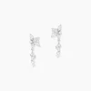 Histoire d'Or Boucles D'Oreilles Pendantes Glow Up Argent Blanc Oxyde De Zirconium Hot