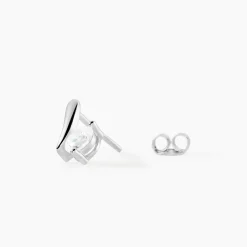 Histoire d'Or Boucles D'oreilles Pendantes April Argent Blanc Oxyde De Zirconium Best
