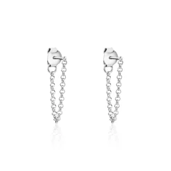 Histoire d'Or Boucles D'oreilles Pendantes Argent Leent Online