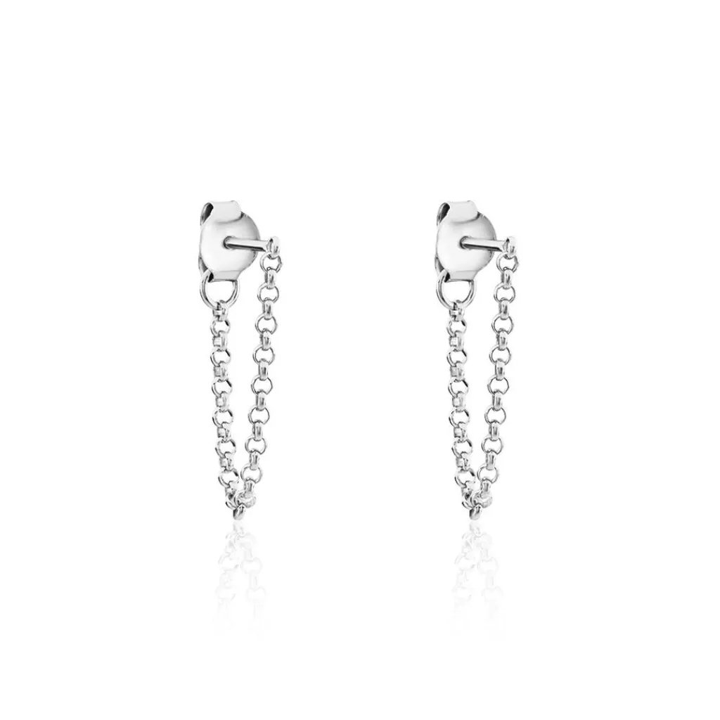 Histoire d'Or Boucles D'oreilles Pendantes Argent Leent Online