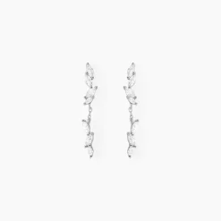 Histoire d'Or Boucles D'oreilles Pendantes Ellyn Argent Blanc Oxyde De Zirconium Discount
