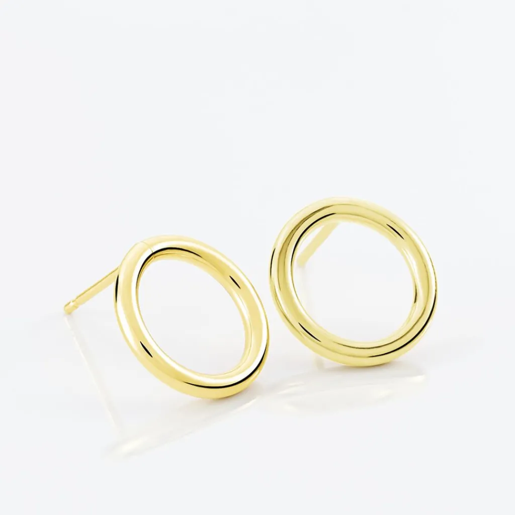 Histoire d'Or Boucles D'oreilles Pendantes Gracieuse Or Jaune Discount