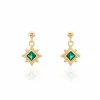 Histoire d'Or Boucles D'oreilles Pendantes Bobbie Plaqué Or Jaune Spinelle Online