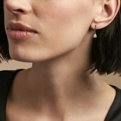 Histoire d'Or Boucles D'oreilles Pendantes Pear C Or Jaune Diamant Discount