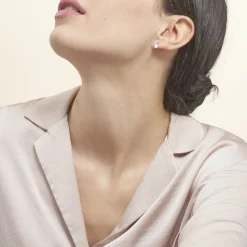 Histoire d'Or Boucles D'oreilles Pendantes Marie-helena Argent  Oxyde De Zirconium Best