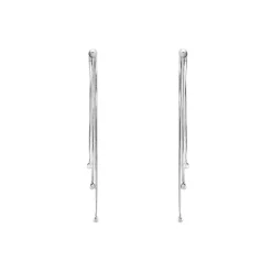 Histoire d'Or Boucles D'oreilles Pendantes Giorgia Argent Blanc Online