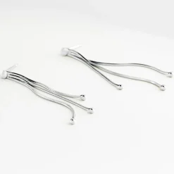 Histoire d'Or Boucles D'oreilles Pendantes Giorgia Argent Blanc Online