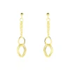 Histoire d'Or Boucles D'oreilles Pendantes Blinda Or Jaune Best