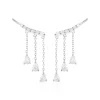 Histoire d'Or Boucles D'oreilles Pendantes Rilla Argent Blanc Oxyde De Zirconium Clearance