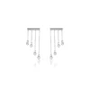 Histoire d'Or Boucles D'oreilles Pendantes Argent Blanc Edvard Oxydes De Zirconium Best