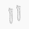 Histoire d'Or Boucles D'oreilles Pendantes Argent Blanc Renae Online
