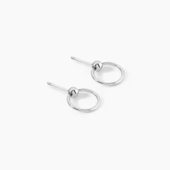 Histoire d'Or Boucles D'oreilles Pendantes Tatyanna Argent Blanc Hot