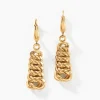 Histoire d'Or Boucles D'oreilles Pendantes Jimmy Or Jaune Discount