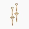 Histoire d'Or Boucles D'oreilles Pendantes Chain Or Jaune Clearance