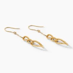 Histoire d'Or Boucles D'oreilles Pendantes Oralee Or Jaune Outlet