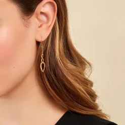 Histoire d'Or Boucles D'oreilles Pendantes Oralee Or Jaune Outlet