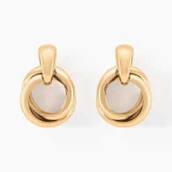 Histoire d'Or Boucles D'oreilles Pendantes Plaqué Or Jaune Alfonsina Online