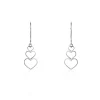 Histoire d'Or Boucles D'oreilles Pendantes Love Love Argent Blanc Discount