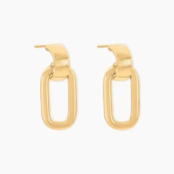 Histoire d'Or Boucles D'Oreilles Pendantes Jindrich Or Jaune Hot