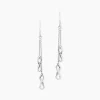 Histoire d'Or Boucles D'oreilles Pendantes Noelle Argent Blanc Outlet