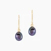 Histoire d'Or Boucles D'oreilles Pendantes Severiane Or Jaune Perle De Culture Discount