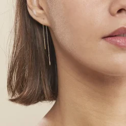 Histoire d'Or Boucles D'oreilles Pendantes Chloee Or Jaune Best