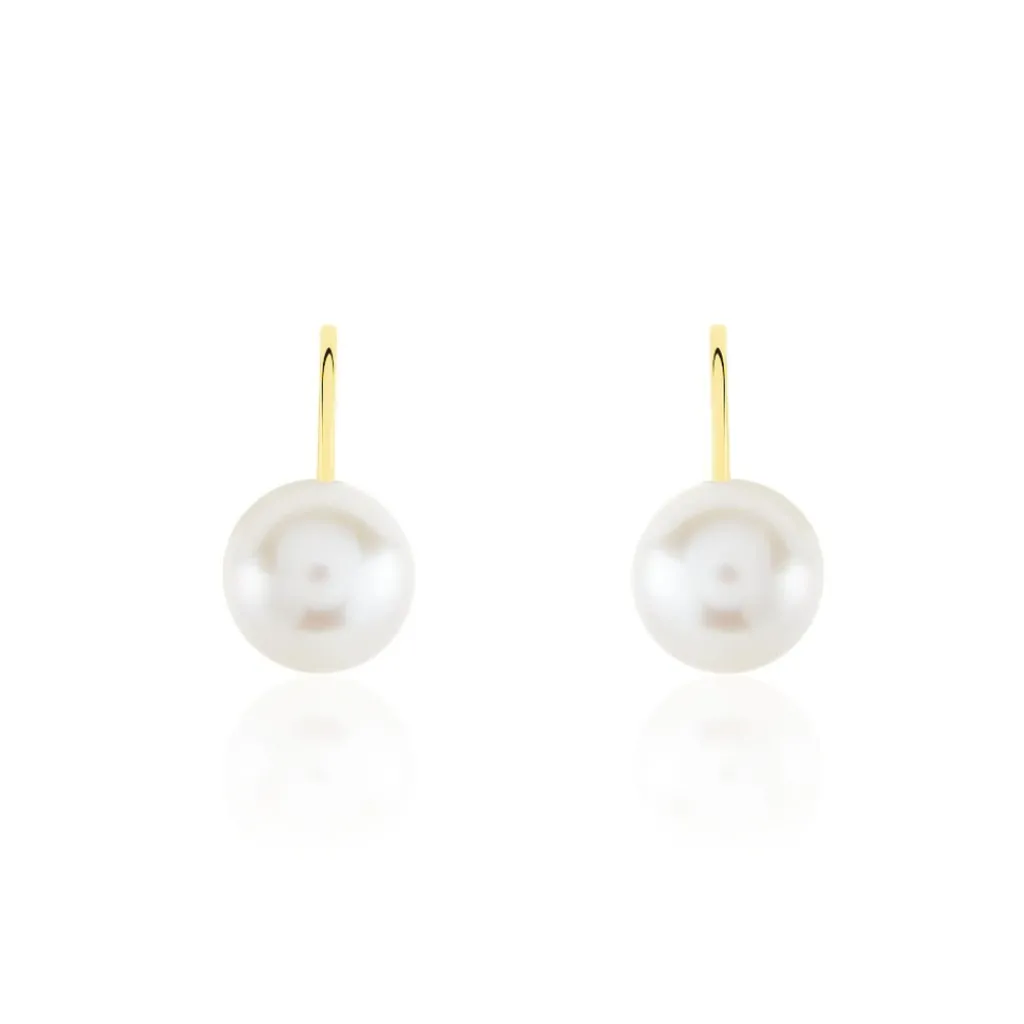 Histoire d'Or Boucles D'oreilles Pendantes Akoya Or Jaune Perle De Culture D'akoya Online