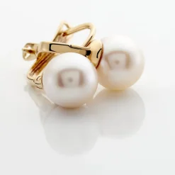 Histoire d'Or Boucles D'oreilles Pendantes Akoya Or Jaune Perle De Culture D'akoya Online