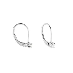 Histoire d'Or Boucles D'oreilles Pendantes Victoria Or Blanc Diamant Outlet