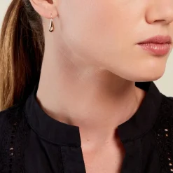 Histoire d'Or Boucles D'oreilles Pendantes Quiterie Plaqué Or Doré Discount