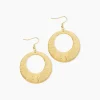 Histoire d'Or Boucles D'oreilles Pendantes Acier Doré Rohan Best
