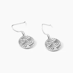 Histoire d'Or Boucles D'oreilles Pendantes Naelia Argent Blanc Outlet