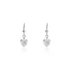 Histoire d'Or Boucles D'oreilles Pendantes Argent Blanc Sopher Oxydes De Zirconium New