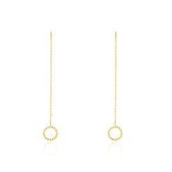 Histoire d'Or Boucles D'oreilles Pendantes Albya Or Jaune Online
