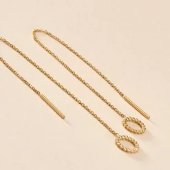 Histoire d'Or Boucles D'oreilles Pendantes Albya Or Jaune Online