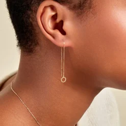 Histoire d'Or Boucles D'oreilles Pendantes Albya Or Jaune Online