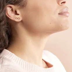 Histoire d'Or Boucles D'oreilles Pendantes Castilla Argent Rose Discount