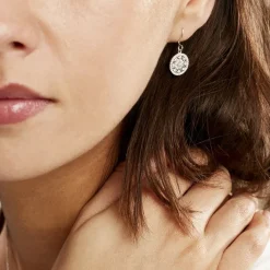 Histoire d'Or Boucles D'oreilles Pendantes Brunilda Argent Blanc Oxyde De Zirconium Clearance