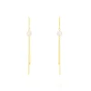 Histoire d'Or Boucles D'oreilles Pendantes Salman Or Jaune Perle De Culture Clearance