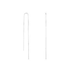 Histoire d'Or Boucles D'oreilles Pendantes Java Argent Blanc New