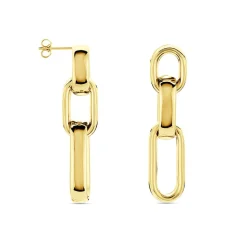 Histoire d'Or Boucles D'oreilles Pendantes Jari Or Jaune Hot